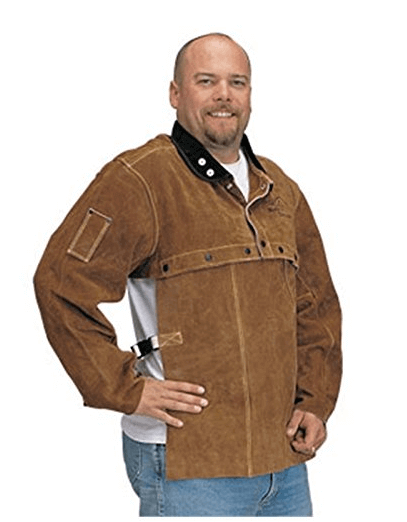 Revco #220CS Black Stallion  Split Cowhide Cape Sleeves and 20-inch Bib Combo